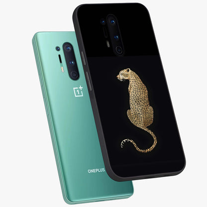 Regal Leopard Glass Case displayed in angled mockup highlighting powerful animal illustration with stylish wild aesthetic.