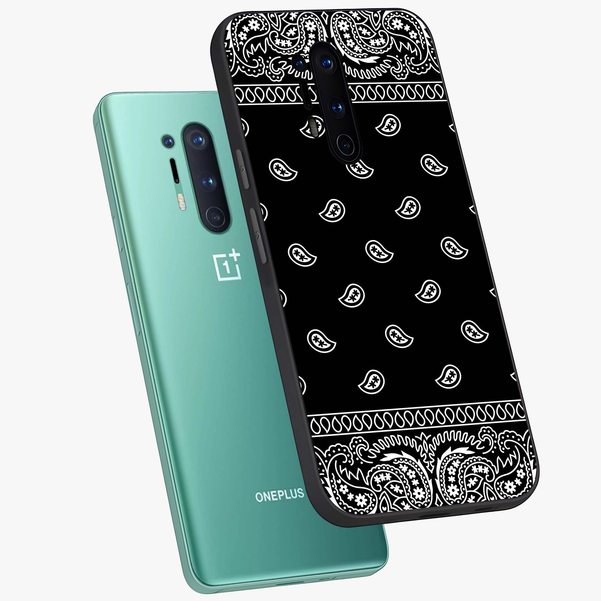 Retro Rebel Threads Glass Case displayed in angled mockup highlighting retro inspired graphic design with rebellious aesthetic.