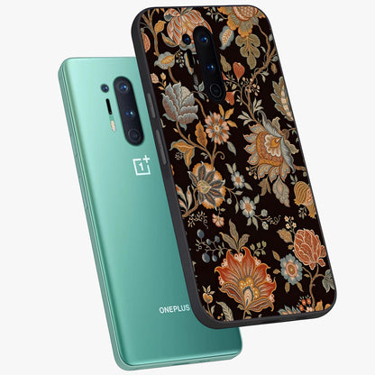 Vintage Floral Dream Glass Case displayed in angled mockup highlighting elegant vintage flower design with soft aesthetic style.