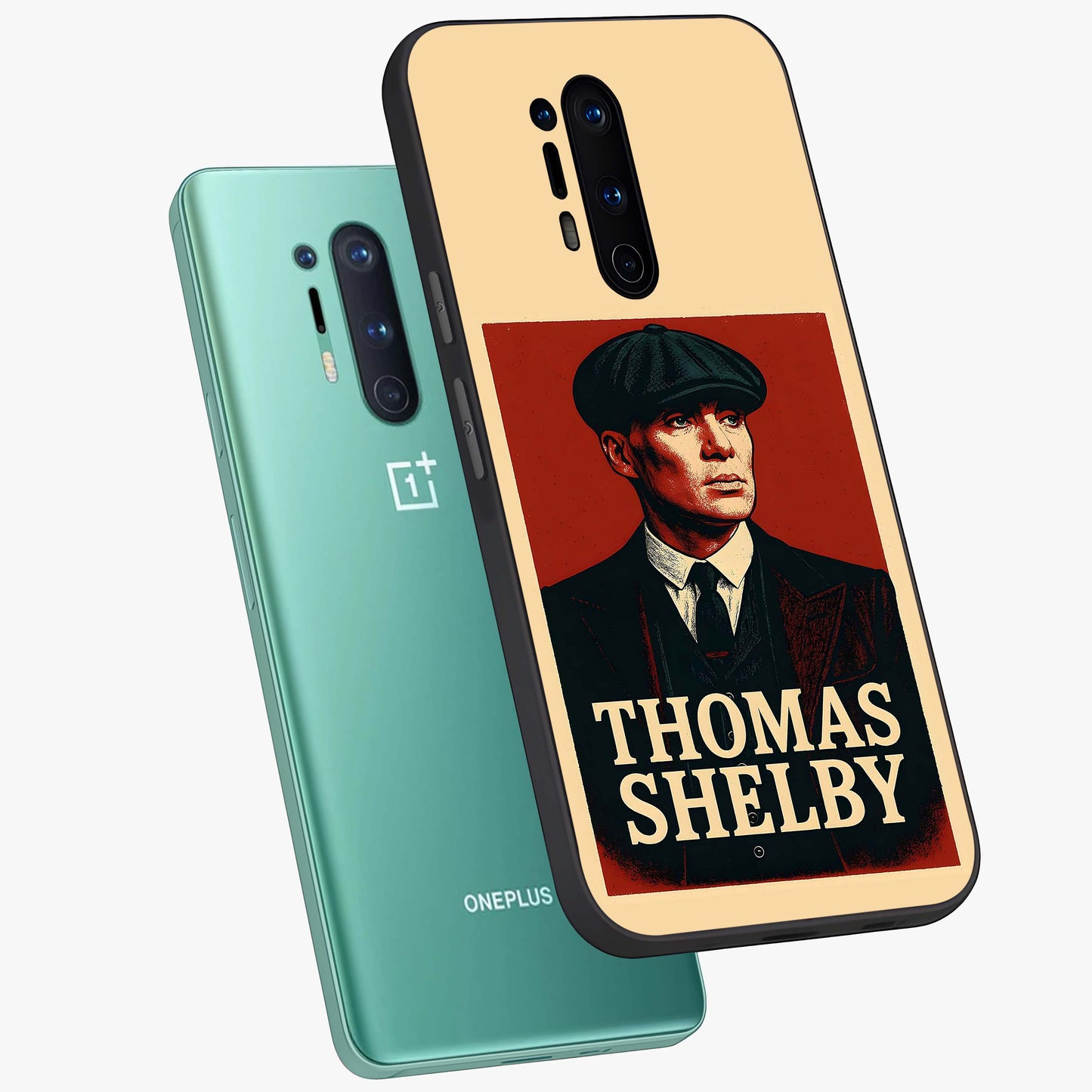 Vintage Mafia Authority Glass Case displayed in angled mockup highlighting powerful retro design with classic gangster aesthetic.
