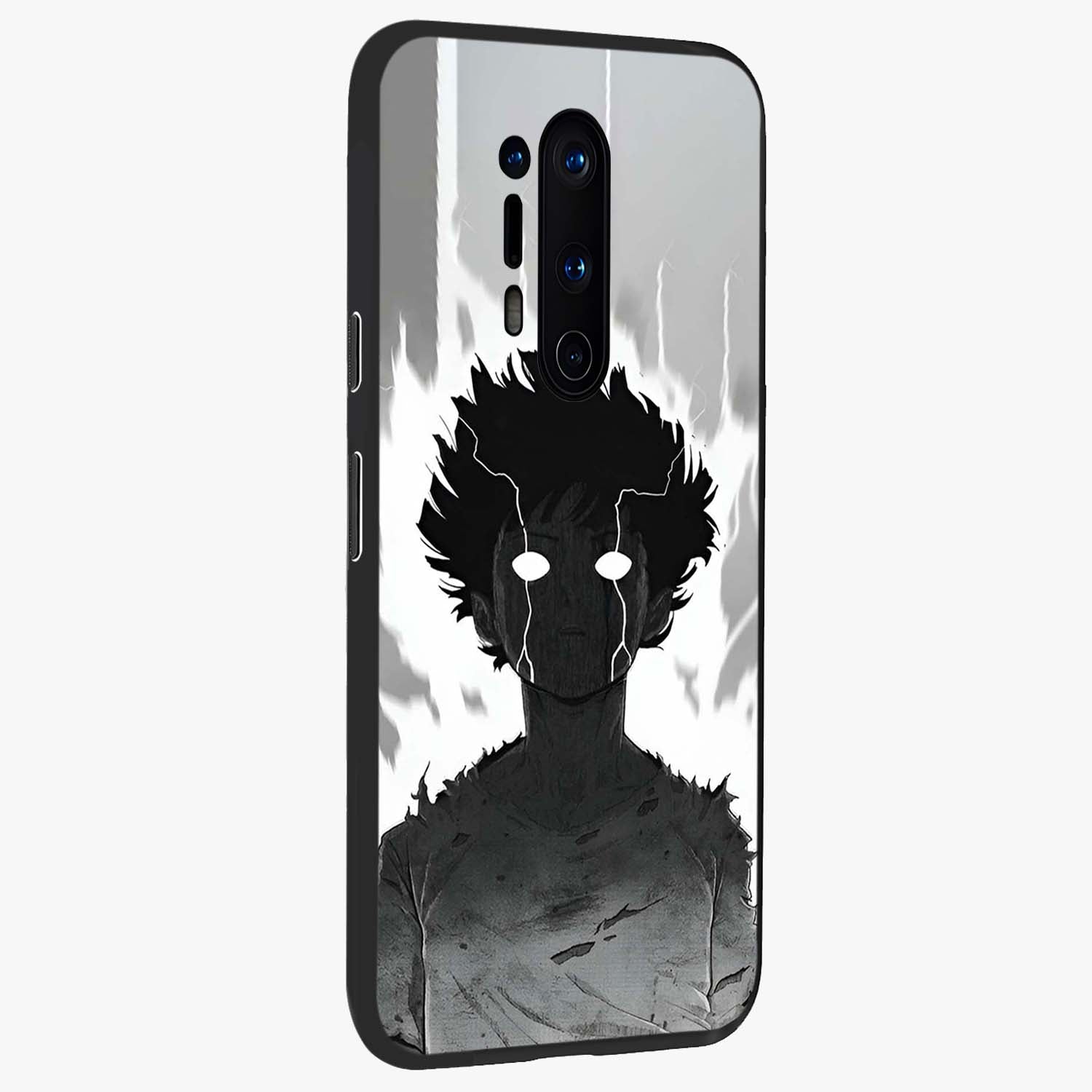 Awakened Inner Rage Glass Case upright view showcasing dramatic artwork with strong expressive aesthetic.