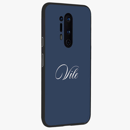 Blue Vintage Floral Pattern Glass Case displayed in angled mockup highlighting classic blue floral pattern and retro aesthetic design.