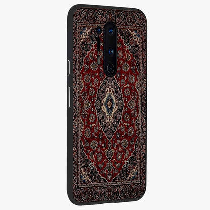 Heritage Carpet Royale Glass Case upright view showcasing detailed ornamental artwork with luxurious traditional theme.