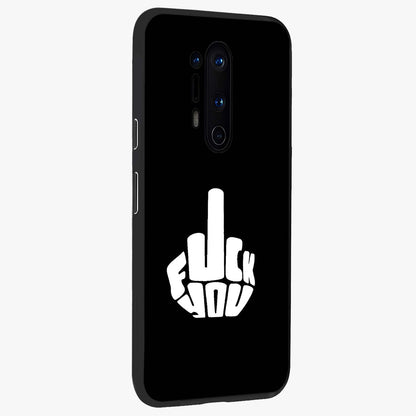 Rebel Mode On Glass Case upright view showcasing striking statement artwork with bold rebellious theme.