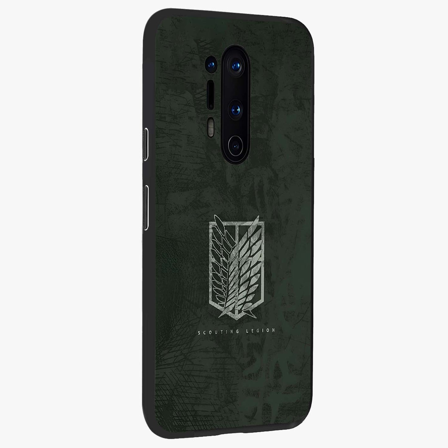 Wings Of Freedom Glass Case upright view showcasing powerful wings artwork with freedom themed design.