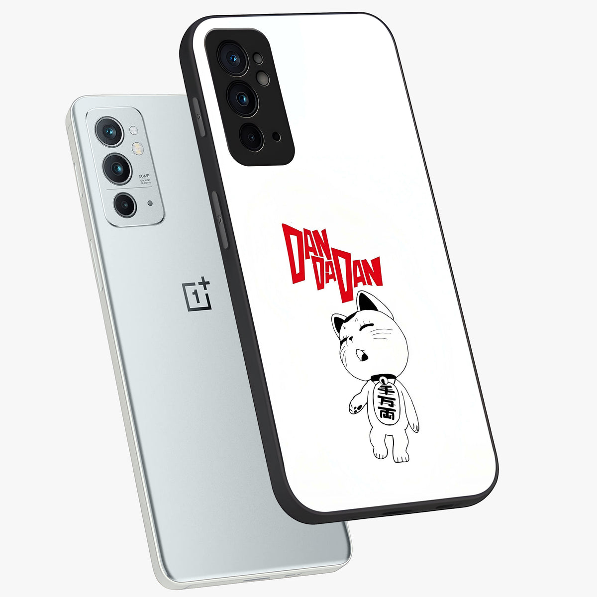 Playful Spirit Charm Glass Case displayed in angled mockup highlighting lively decorative design with playful aesthetic style.