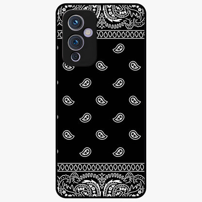 Retro Rebel Threads Glass Case showing flat back view with vintage street style artwork and glossy glass finish.