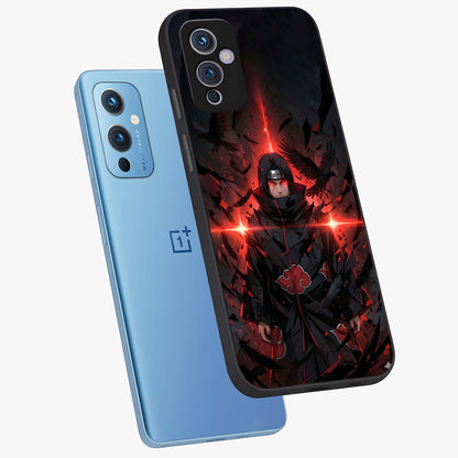 Focused Blade Discipline Glass Case displayed in angled mockup highlighting clean minimal text artwork with modern aesthetic style.