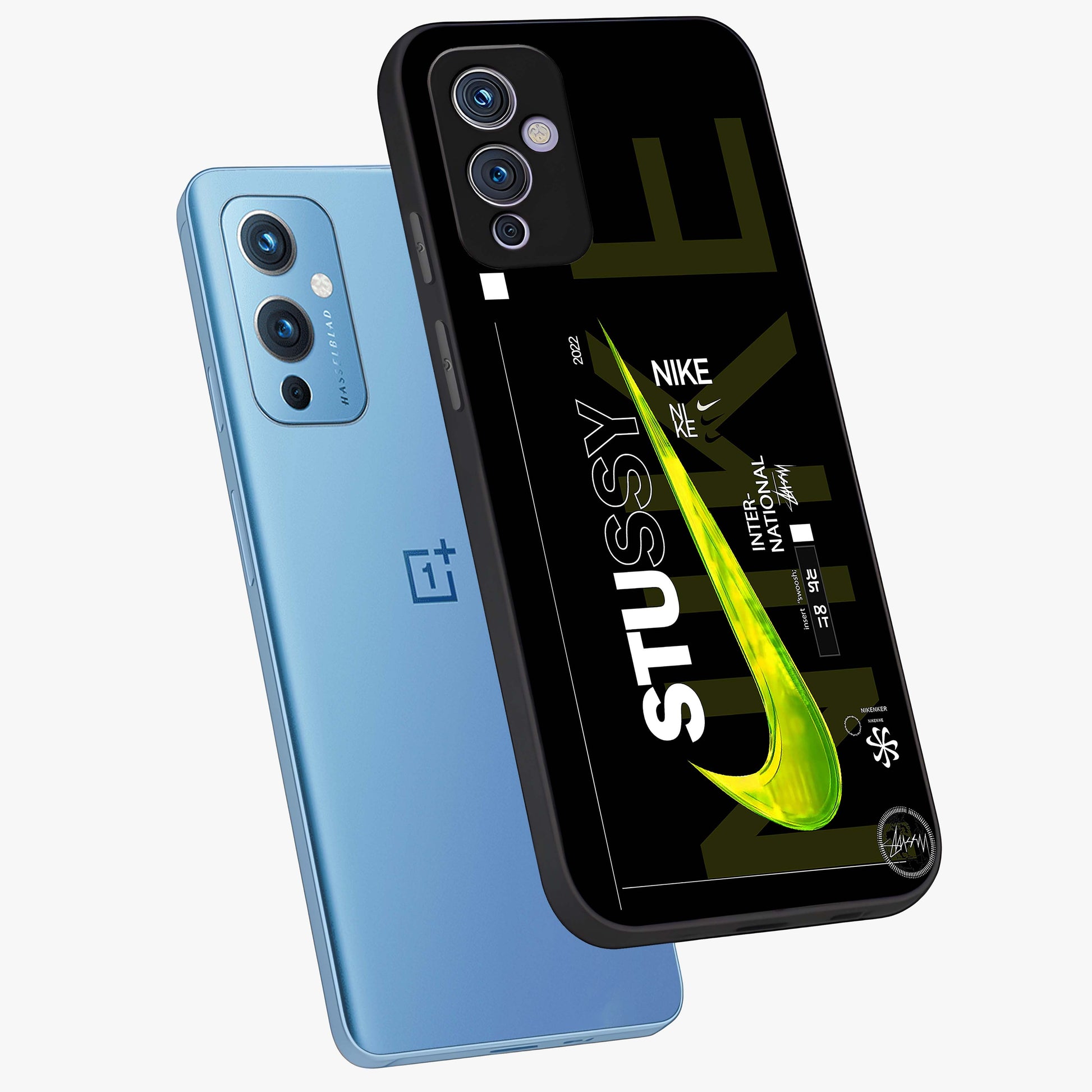 Neon Street Edition Glass Case displayed in angled mockup highlighting vibrant urban design with bold street aesthetic.