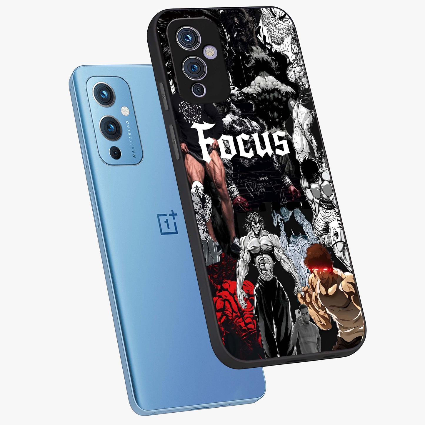 Relentless Power Focus Glass Case displayed in angled mockup highlighting bold statement design with modern aesthetic style.
