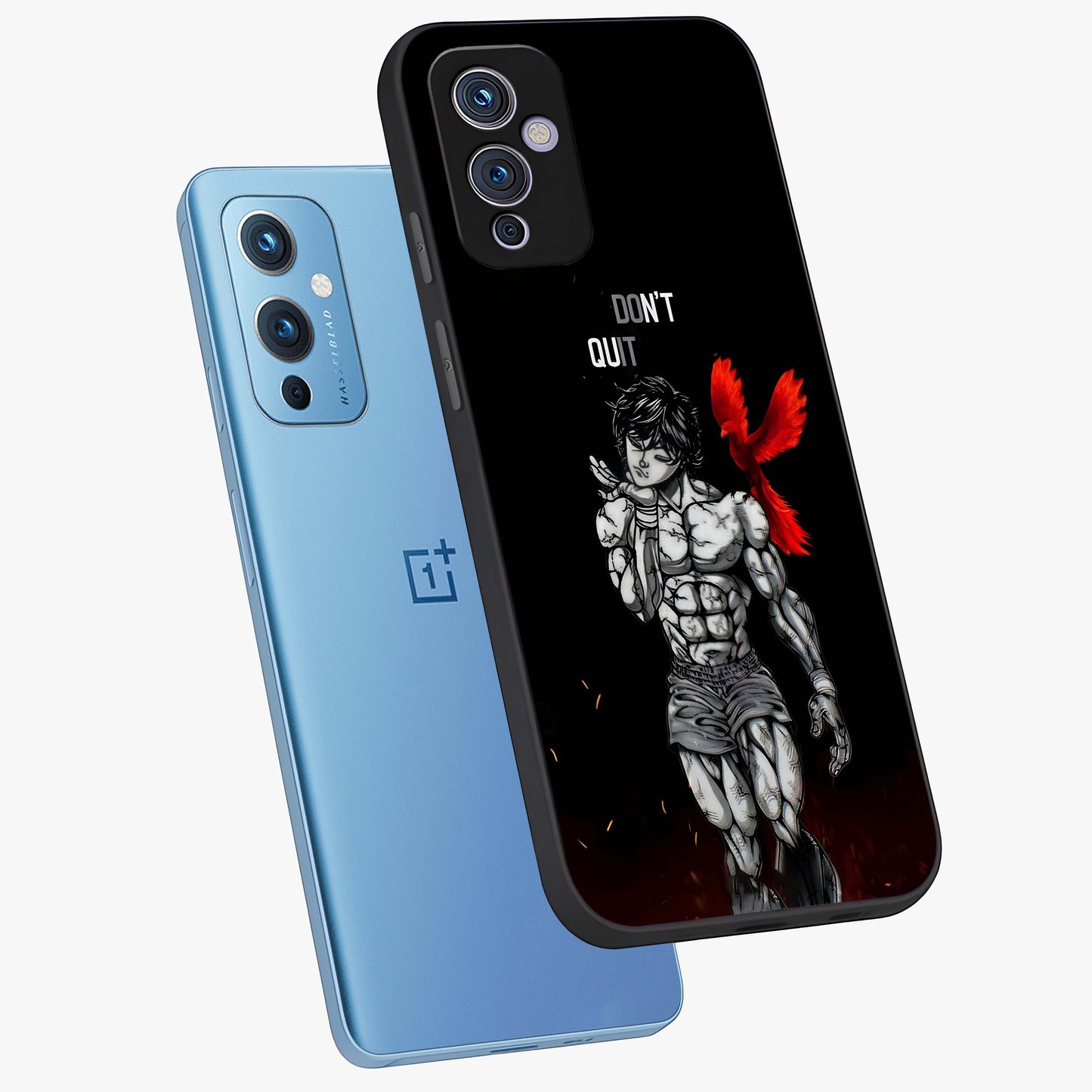 Rise Beyond Limits Glass Case displayed in angled mockup highlighting inspiring message design with modern aesthetic style.