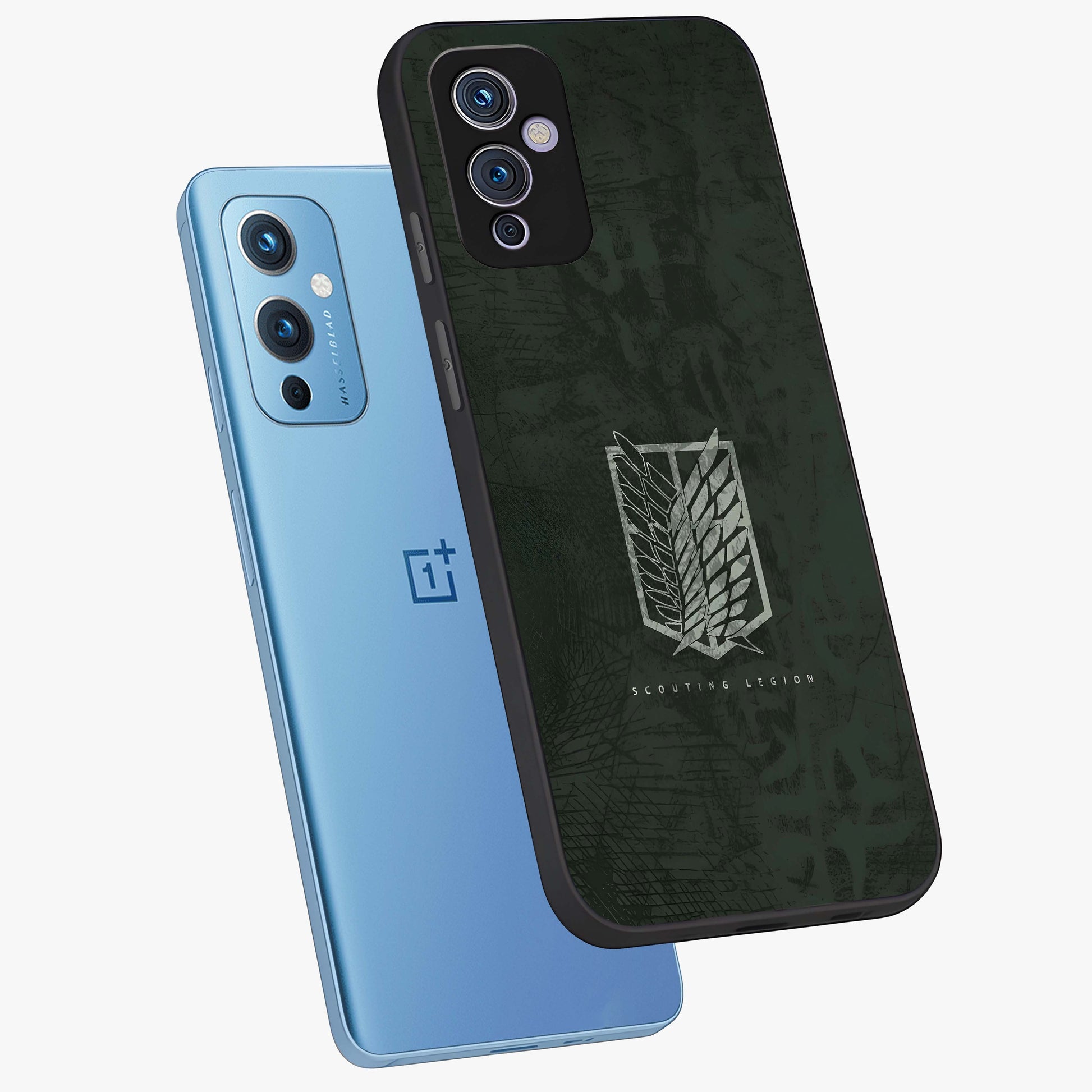 Wings Of Freedom Glass Case displayed in angled mockup highlighting graceful wing design with inspirational aesthetic.