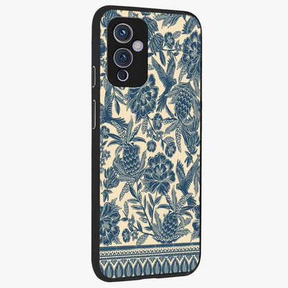 Heirloom Wild Bloom Glass Case upright view showcasing delicate wildflower artwork with timeless floral theme.