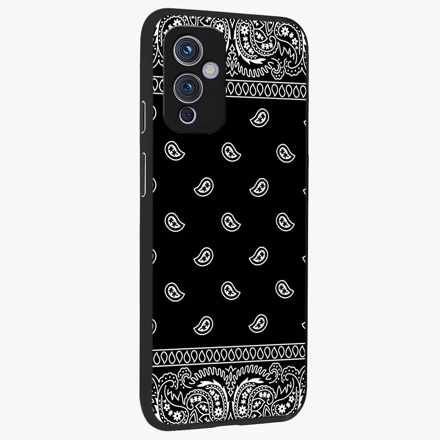 Retro Rebel Threads Glass Case upright view showcasing stylish vintage artwork with bold retro theme.