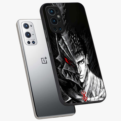 Berserker Blood Oath Glass Case displayed in angled mockup highlighting dark fantasy graphic design and powerful theme.