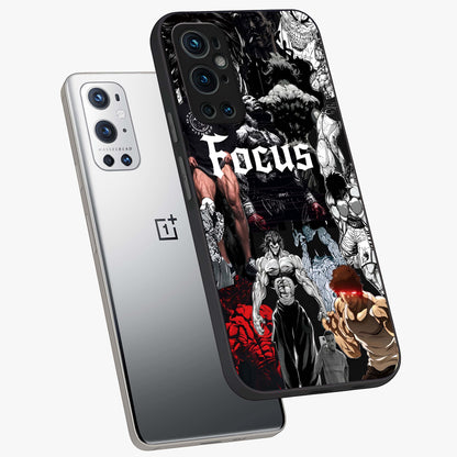 Relentless Power Focus Glass Case displayed in angled mockup highlighting bold statement design with modern aesthetic style.