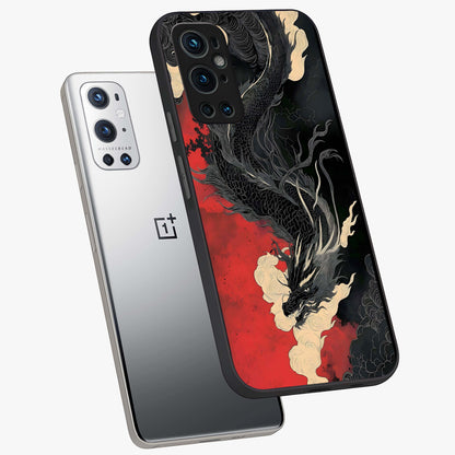Shadow Dragon Fury Glass Case displayed in angled mockup highlighting powerful dragon illustration with dark fantasy aesthetic.