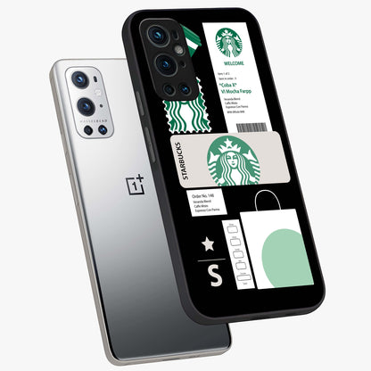 Starbucks Mocha Glass Case displayed in angled mockup highlighting stylish mocha themed design with cozy café aesthetic.