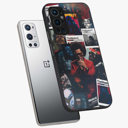 The Weeknd Glass Case displayed in angled mockup highlighting stylish pop culture inspired design with modern aesthetic.