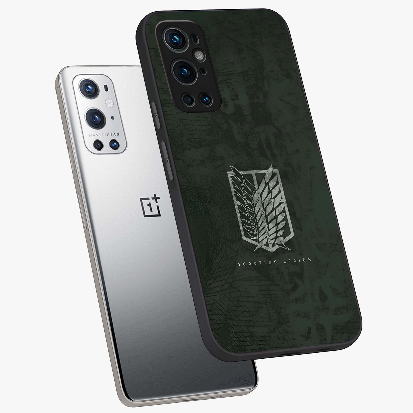 Wings Of Freedom Glass Case displayed in angled mockup highlighting graceful wing design with inspirational aesthetic.