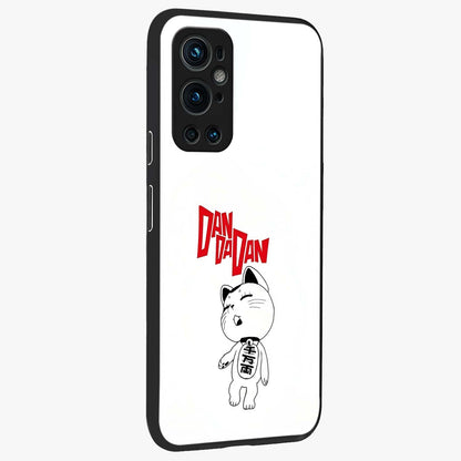 Playful Spirit Charm Glass Case upright view showcasing vibrant charm artwork with fun artistic theme.