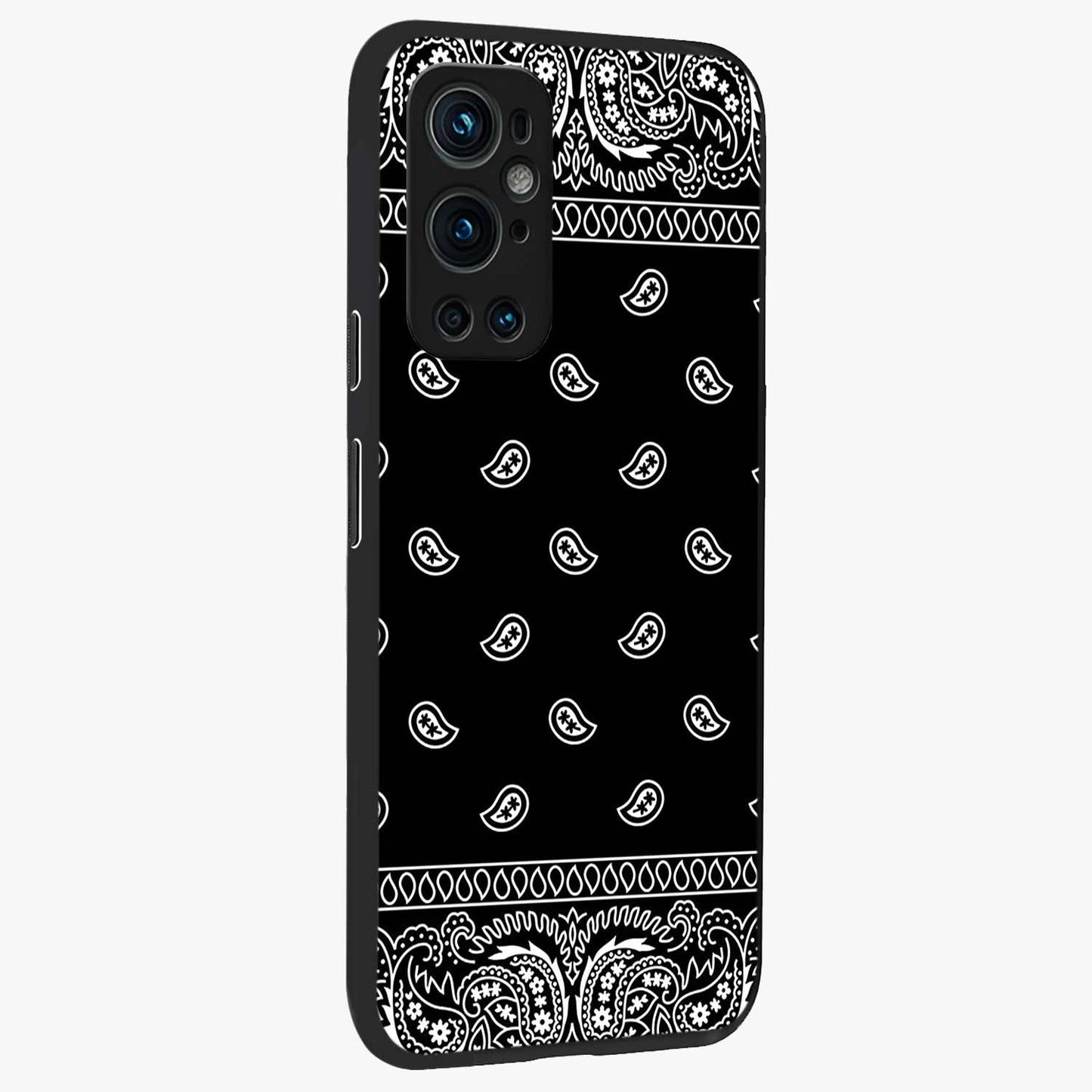 Retro Rebel Threads Glass Case upright view showcasing stylish vintage artwork with bold retro theme.