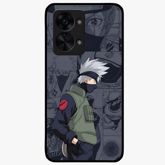 Silent Tactical Master Glass Case for 1+Nord 2T powerful front view featuring stealth tactical inspired artwork