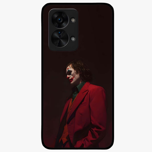 Tragic Chaos King Glass Case for 1+Nord 2T dramatic front view featuring intense dark themed artwork