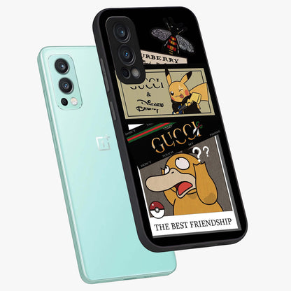 Gucci Play Mashup Glass Case displayed in angled mockup highlighting stylish fashion mashup design with bold aesthetic.