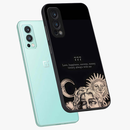 Mystic Victory Aura Glass Case displayed in angled mockup highlighting energetic aura design with bold mystical aesthetic.