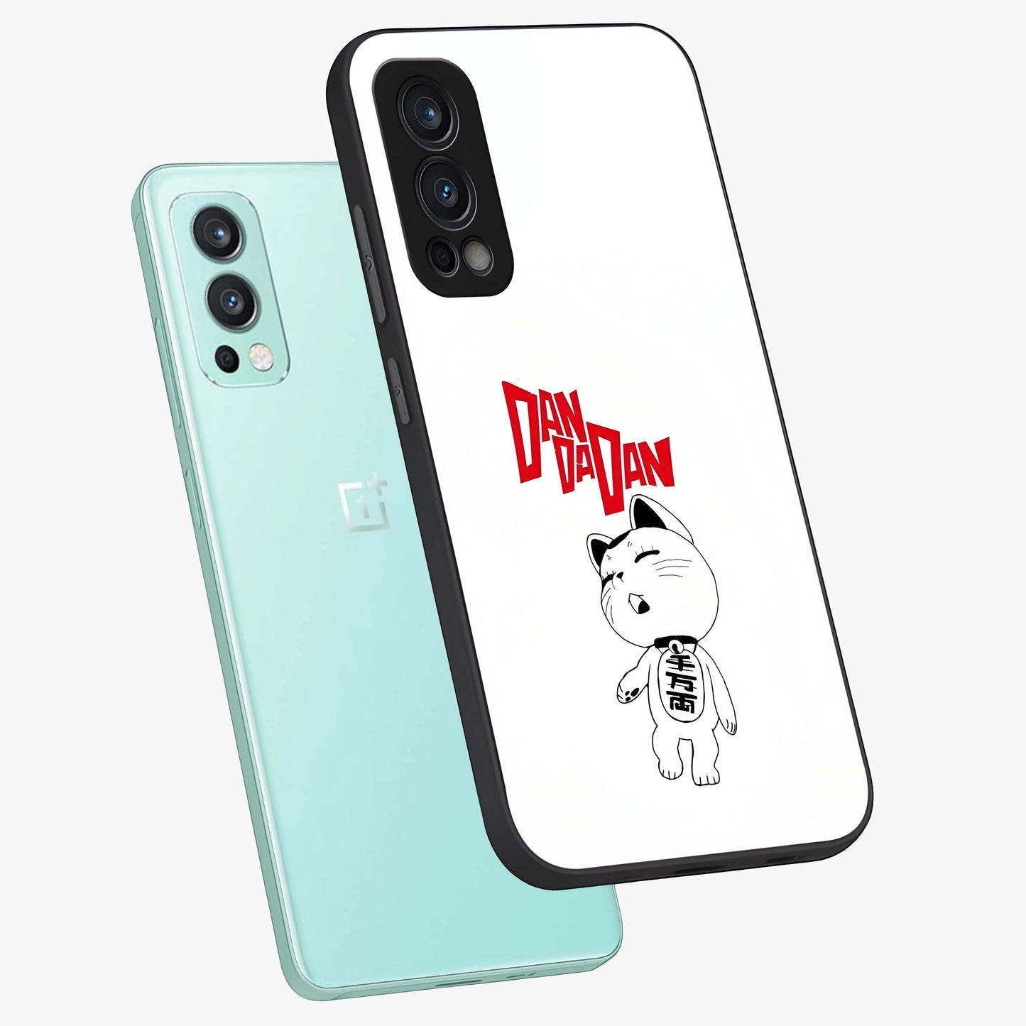 Playful Spirit Charm Glass Case displayed in angled mockup highlighting lively decorative design with playful aesthetic style.
