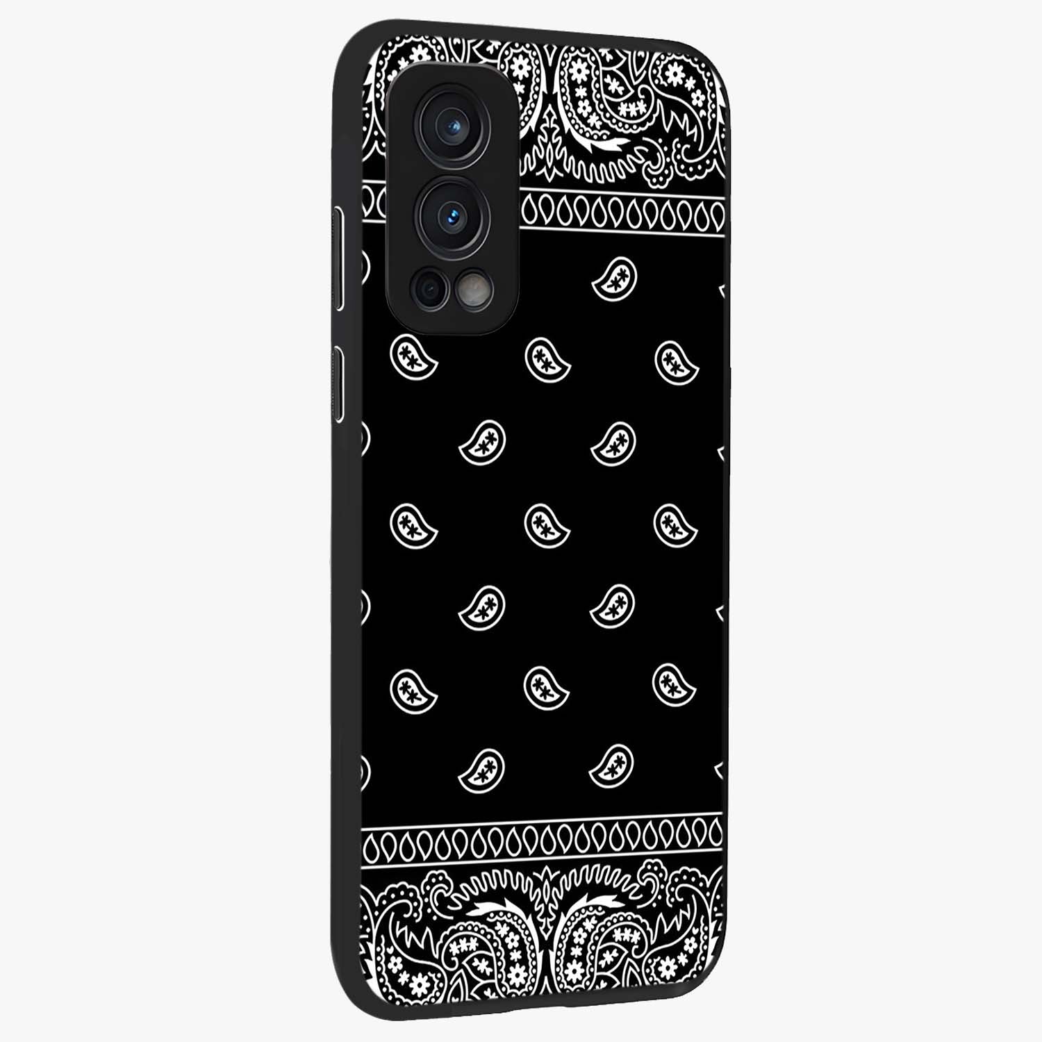 Retro Rebel Threads Glass Case upright view showcasing stylish vintage artwork with bold retro theme.