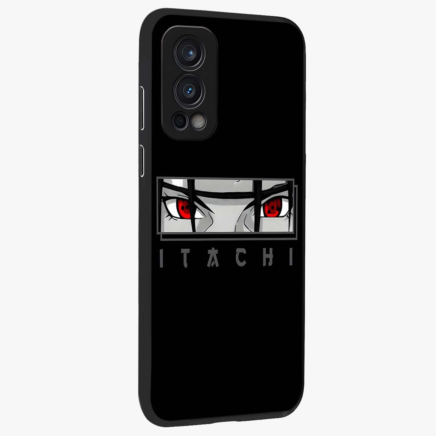 Scarlet Gaze Dominance Glass Case upright view showcasing powerful dramatic artwork with dominant artistic theme.