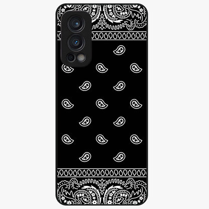 Retro Rebel Threads Glass Case showing flat back view with vintage street style artwork and glossy glass finish.