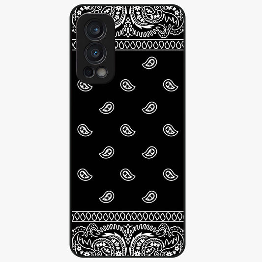 Retro Rebel Threads Glass Case showing flat back view with vintage street style artwork and glossy glass finish.