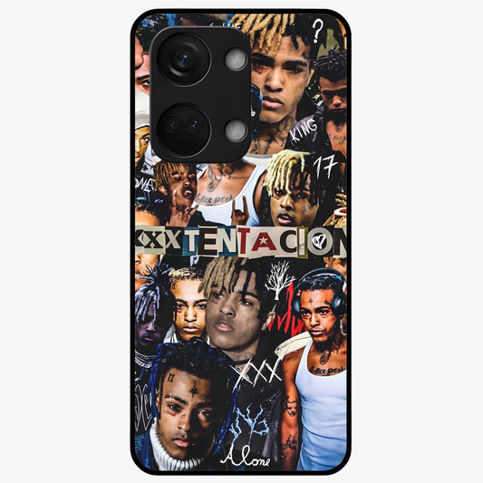 Broken Fame Diaries Glass Case for 1+Nord 3 bold front view featuring expressive diary inspired artistic artwork