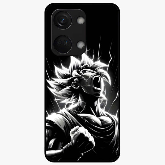 Limitless Power Unleashed Glass Case for 1+Nord 3 intense front view featuring bold high energy artwork
