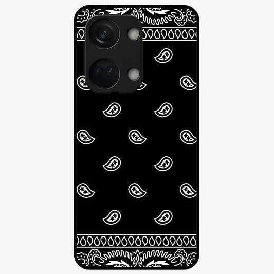 Retro Rebel Threads Glass Case for 1+Nord 3 stylish front view featuring vintage inspired graphic artwork