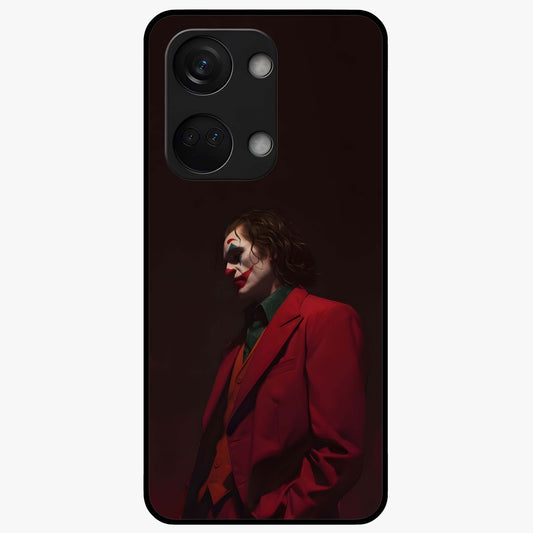 Tragic Chaos King Glass Case for 1+Nord 3 dramatic front view featuring intense dark themed artwork