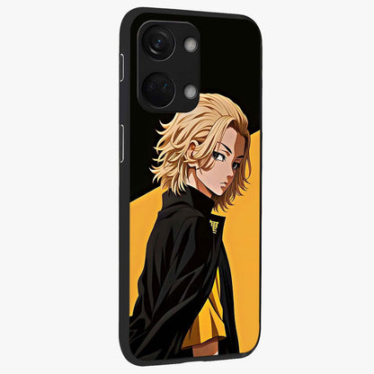 Golden Shadow Commander Glass Case for 1+Nord 3 side perspective highlighting intense detailing and premium edge finish