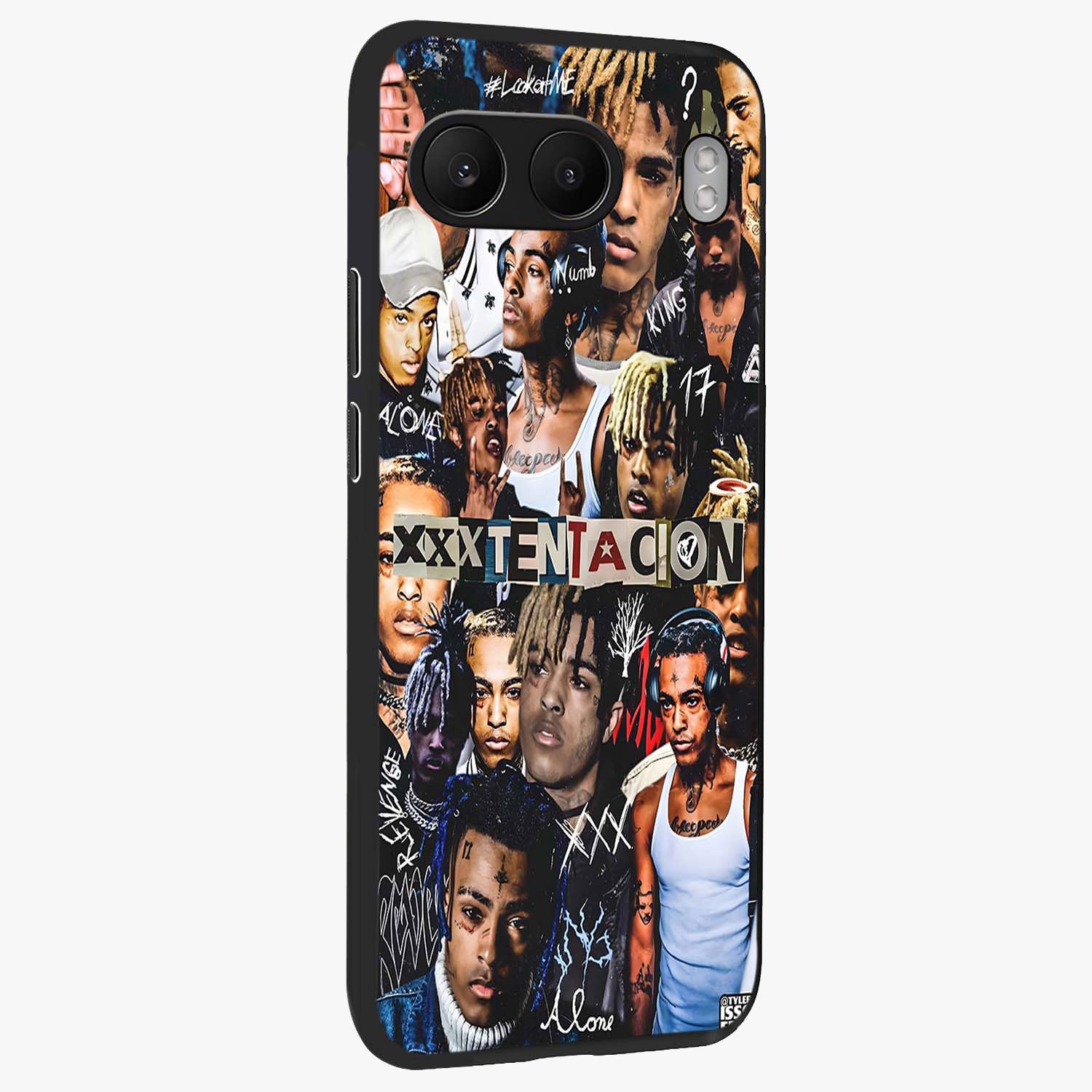 Broken Fame Diaries Glass Case for 1+Nord 4 side perspective highlighting dramatic detailing and premium texture