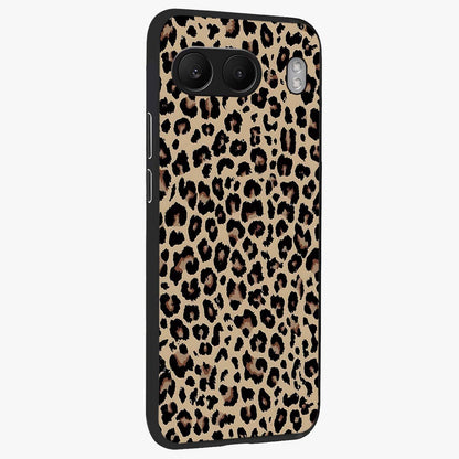 Savage Chic Pattern Glass Case for 1+Nord 4 side perspective highlighting clean textures and premium edges