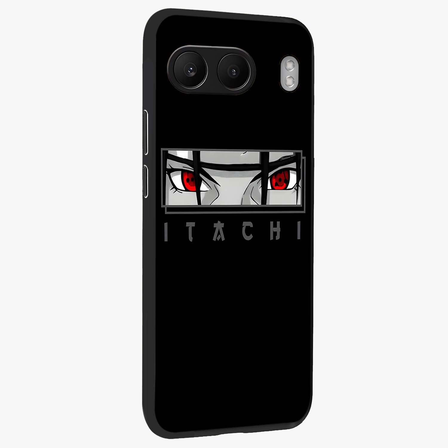 Scarlet Gaze Dominance Glass Case for 1+Nord 4 side perspective highlighting powerful detailing and smooth build