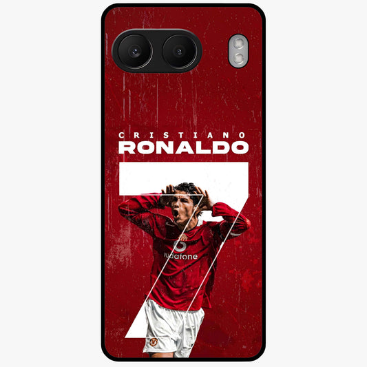 Goal Celebration Legacy Glass Case for 1+Nord 4 energetic front view featuring sports inspired celebration artwork