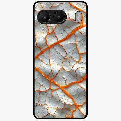 Snarl Zone Buzz Glass Case for 1+Nord 4 edgy front view featuring bold aggressive themed artwork