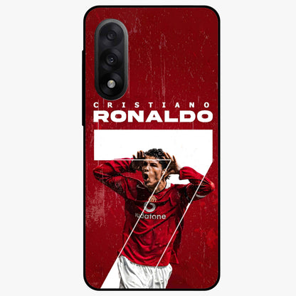 Goal Celebration Legacy Glass Case for 1+Nord 5 energetic front view featuring sports inspired celebration artwork