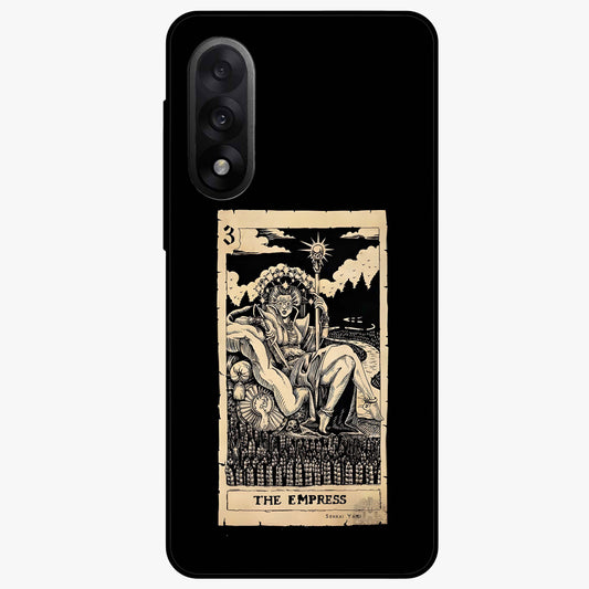 The Empress Glass Case for 1+Nord 5 regal front view featuring royal inspired artistic artwork