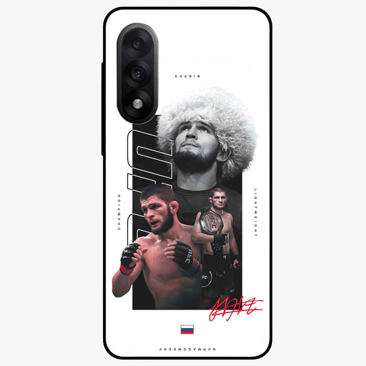 Unbeaten Warrior Legacy Glass Case for 1+Nord 5 powerful front view featuring fearless warrior inspired artwork