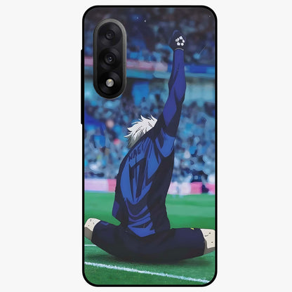 Victory Silence Anthem Glass Case for 1+Nord 5 bold front view featuring powerful motivational themed artwork