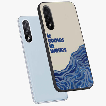 Itachi Limited Edition Naruto Anime Case Glass Case for 1+Nord 5 angled mockup showcasing glossy glass finish and dramatic red tones